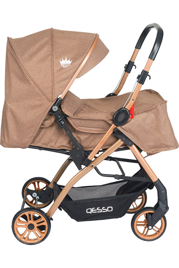 4 Baby Olympus çift yönlü bebek arabası puset çanta beşik fırsat seti görsel 4