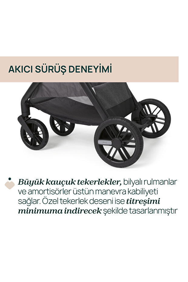 Chicco BELLAGIO BEBEK ARABASI 2.0 BLACK SATIN görsel 2