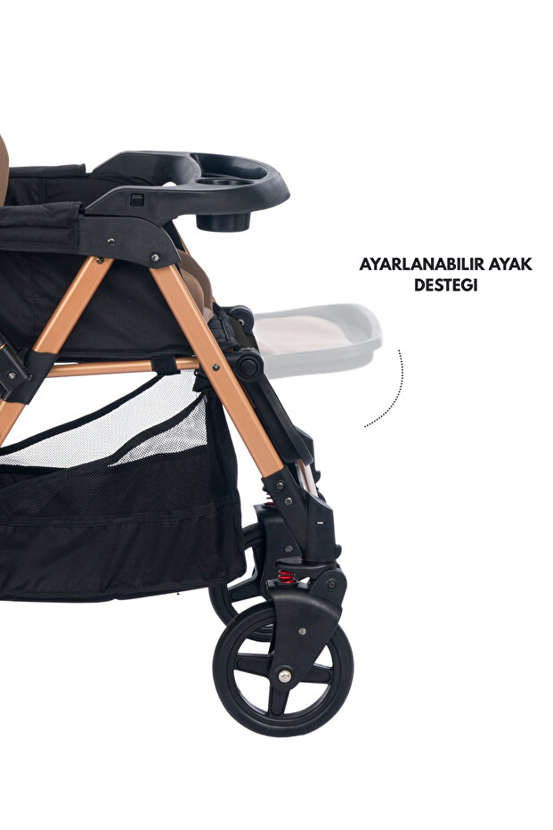 Joell Trendy Çift Yönlü Bebek Arabası görsel 2
