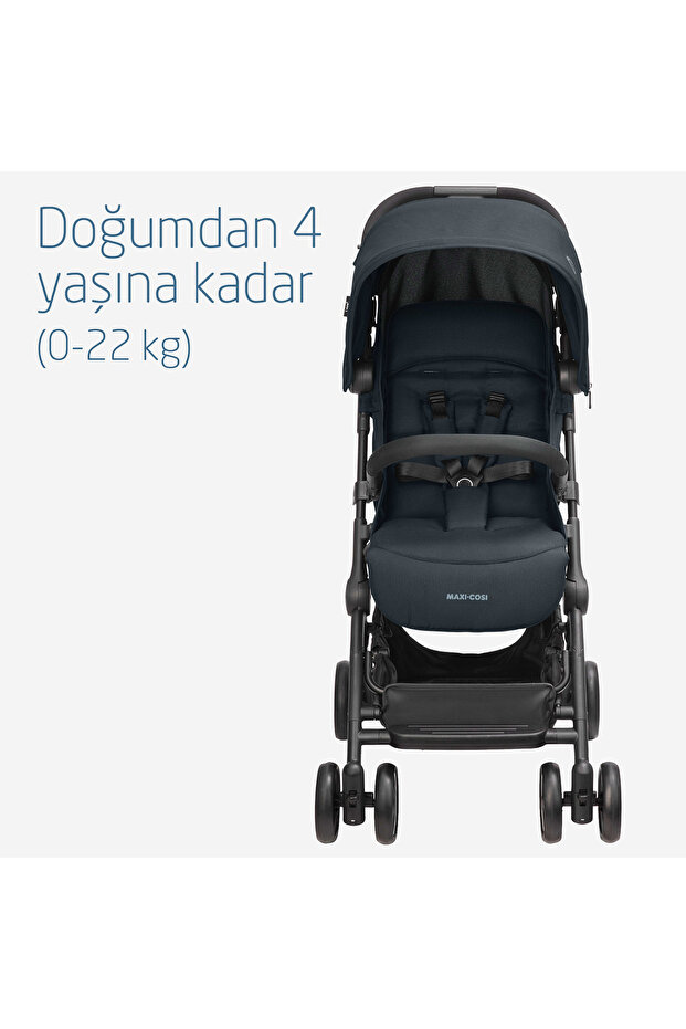 Maxi-Cosi Lara2 Ultra Kompakt Otomatik Katlanan Kabin Boy Bebek Arabası Essential Graphite görsel 2