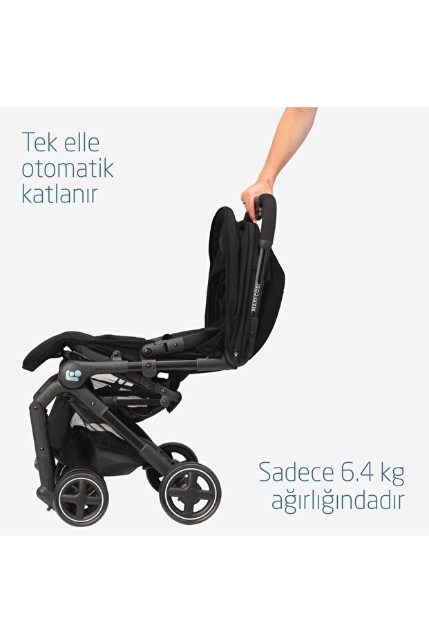 Maxi-Cosi Maxi-cosi Lara2 Ultra Kompakt Otomatik Katlanan Kabin Boy Seyahat Sistem Olabilen Bebek Arabası Esse görsel 5
