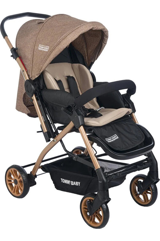 Calvin Baby 9 Parça Bebek Çeyiz Seti Bebek Arabası Puset Beşik Yürüteç Mama Sandalyesi Kanguru Bebek Çantası görsel 2