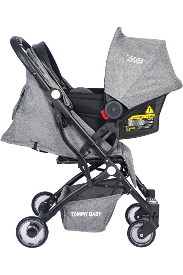 Tommybaby 10 Parça Bebek Çeyiz Seti Kabin Travel Bebek Arabası Puset Beşik Yürüteç Mama Sandalyesi Ana Kucağı görsel 2