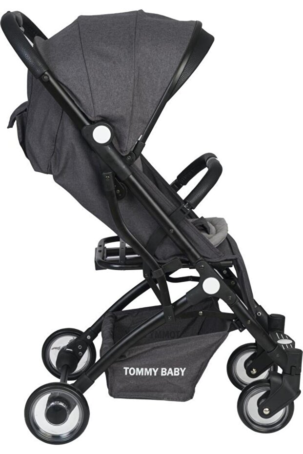 Tommybaby Golf Kabin Bebek Arabası Black Kabin Boy görsel 2