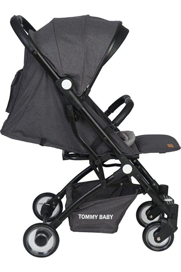 Tommybaby Golf Kabin Bebek Arabası Black Kabin Boy görsel 3