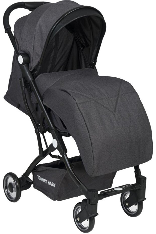 Tommybaby Golf Kabin Bebek Arabası Black Kabin Boy görsel 5