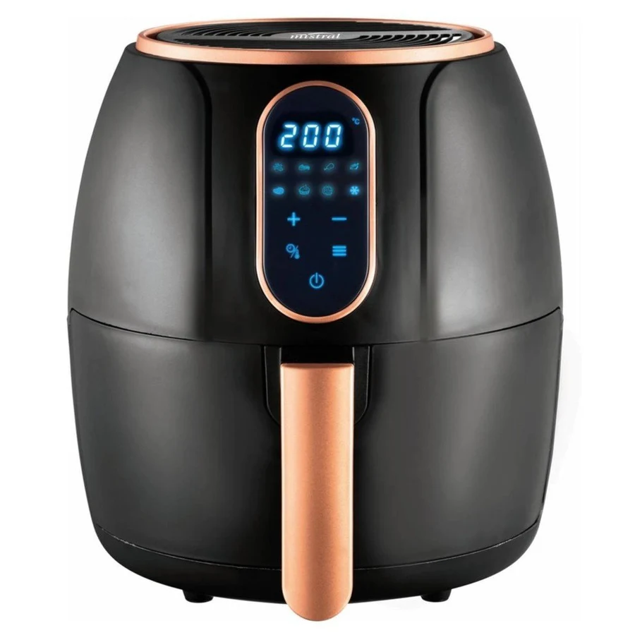 Airfryer paslanmaz gövdeli kompakt