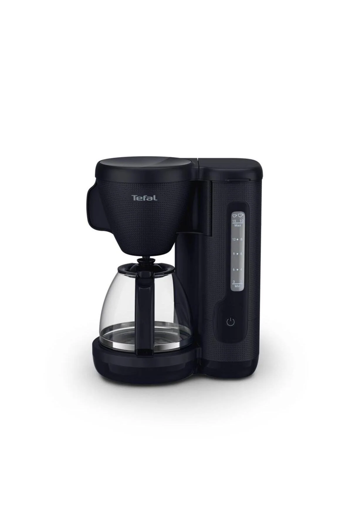 TEFAL Morning 1,25 Litre 1000 Watt Siyah Filtre Kahve Makinesi - Siyah