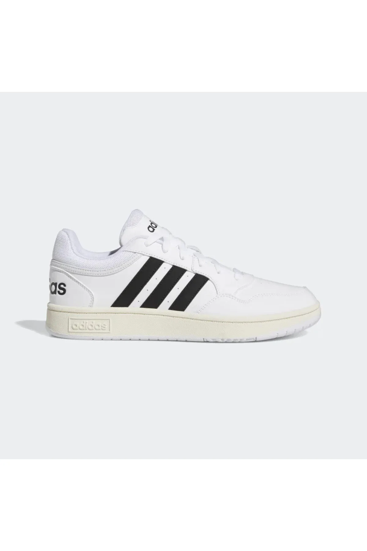 adidas GY5434 Hoops 3.0 Erkek Sneaker Ayakkabısı Beyaz Siyah