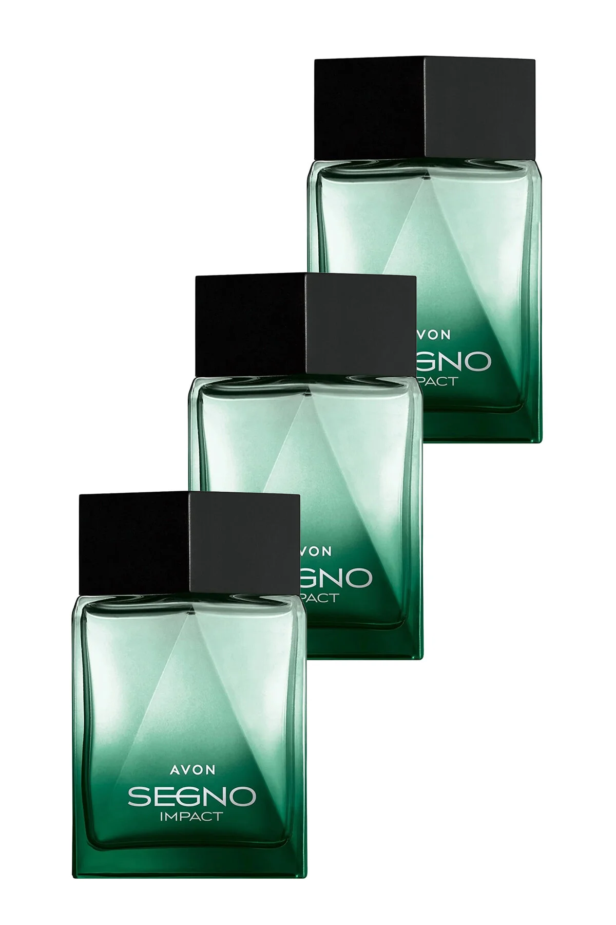 Avon Segno Impact Erkek Parfüm Edp 75 Ml. Üçlü Set