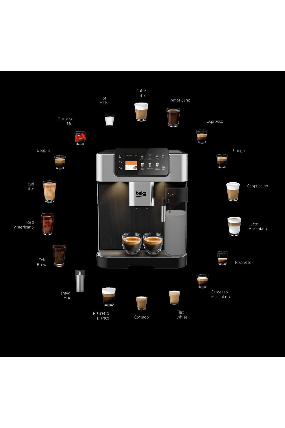 Beko Ceg 7348 X Caffeexperto® Tam Otomatik Espresso Makinesi