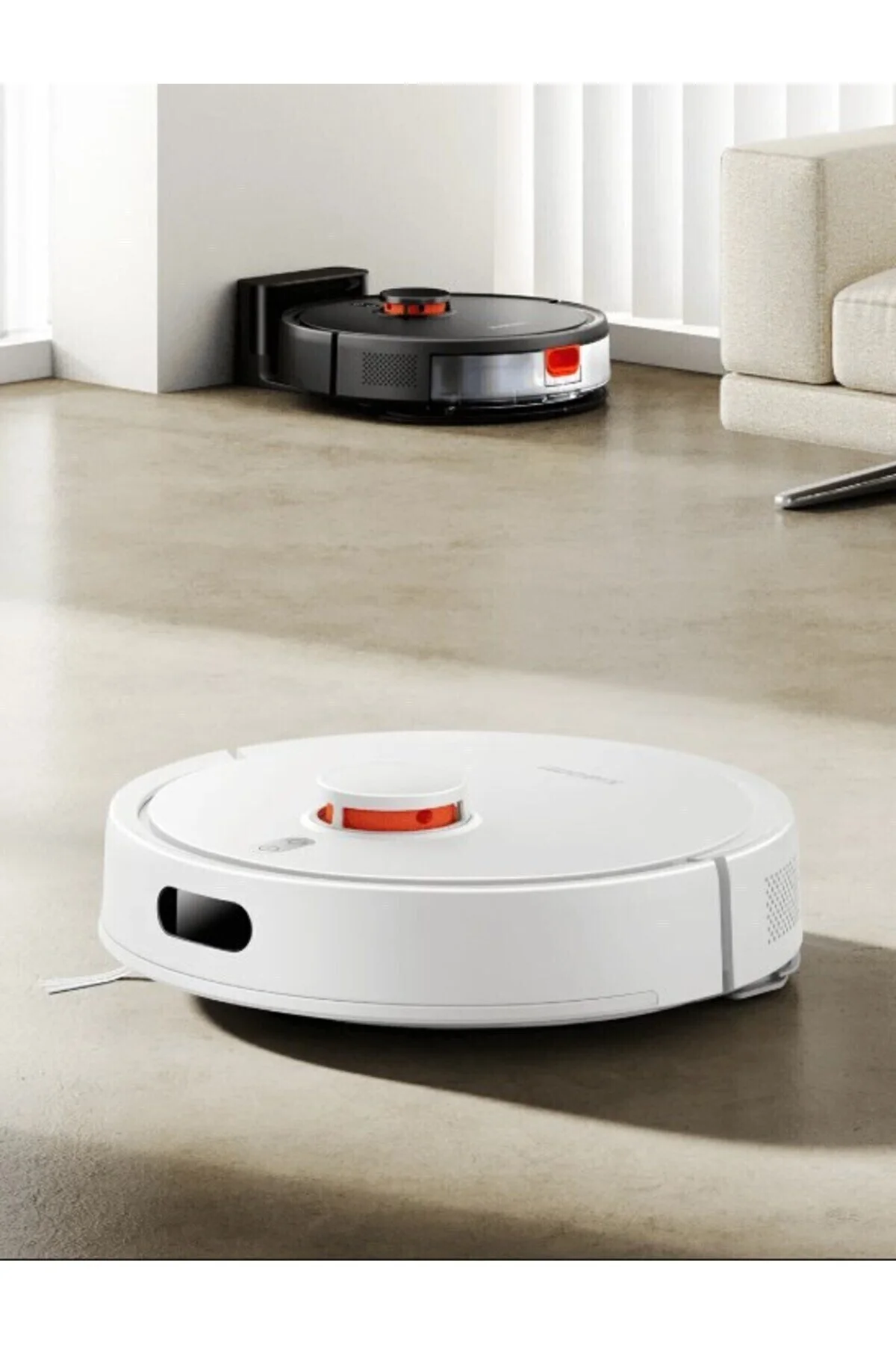 Xiaomi Robot Vacuum S20 5000 Pa Emiş Gücü ve LDS Lazer Navigasyon Akıllı Robot Süpürge Beyaz