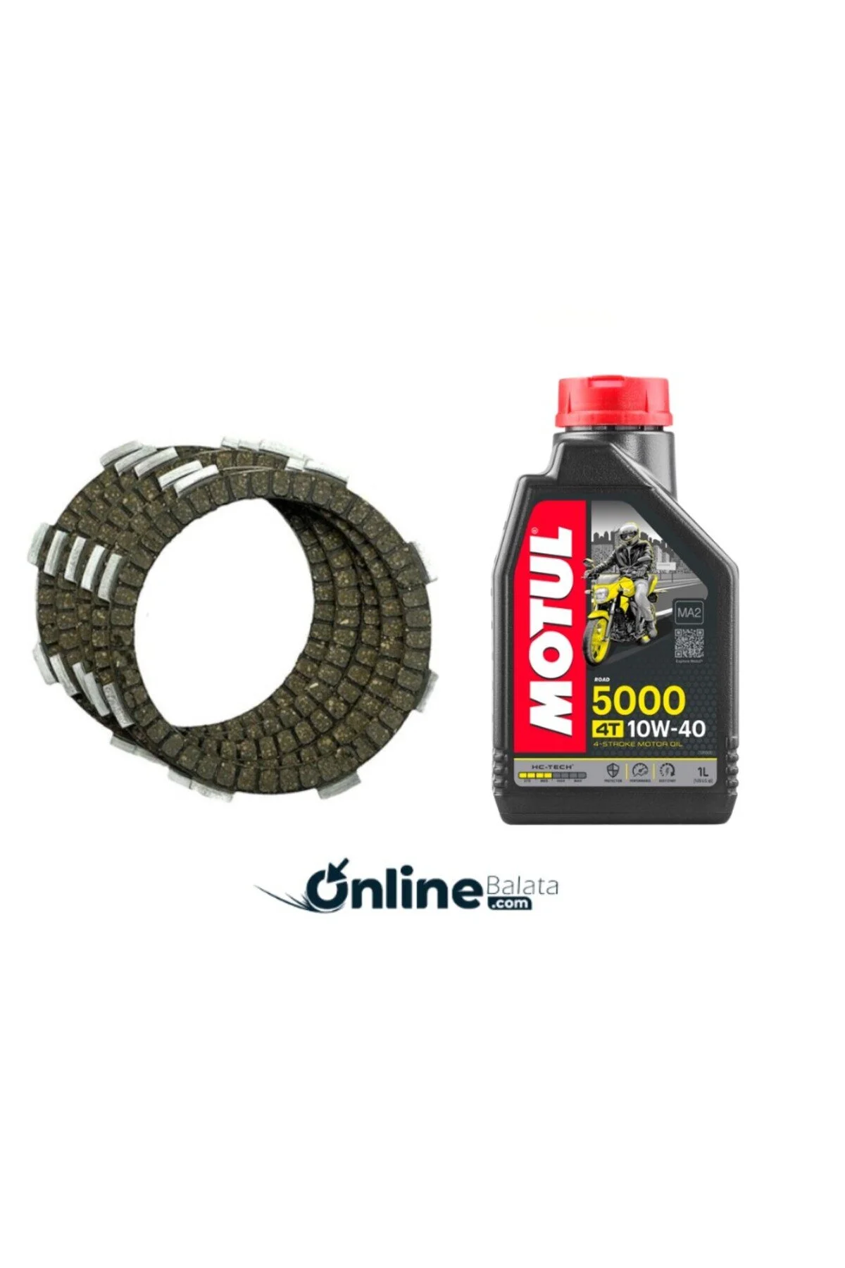 Monero Kuba Tk-03 Debriyaj Balata Yağ Set Motul 5000 Obdb008