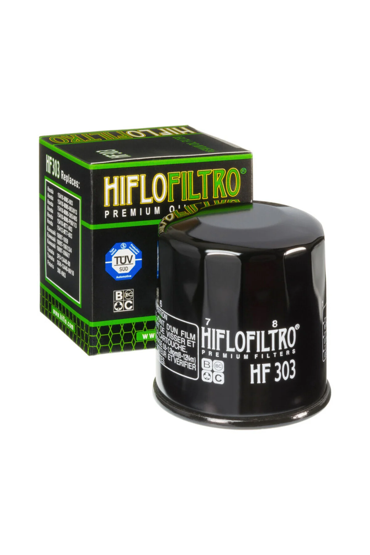 Hiflo HONDA XL V TRANSALP 650 2006 HF303 YAĞ FİLTRESİ