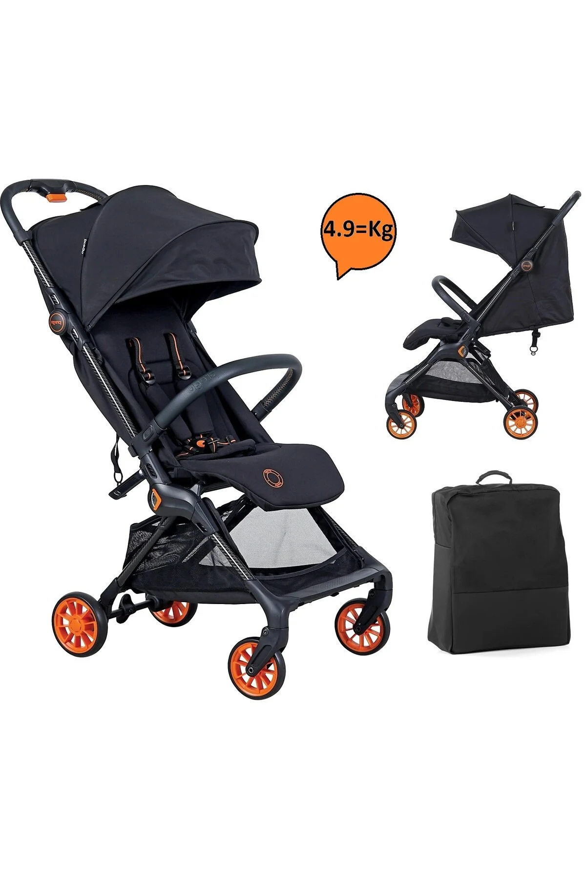 Prego 2224 Quark Kabin Boy Bebek Arabası