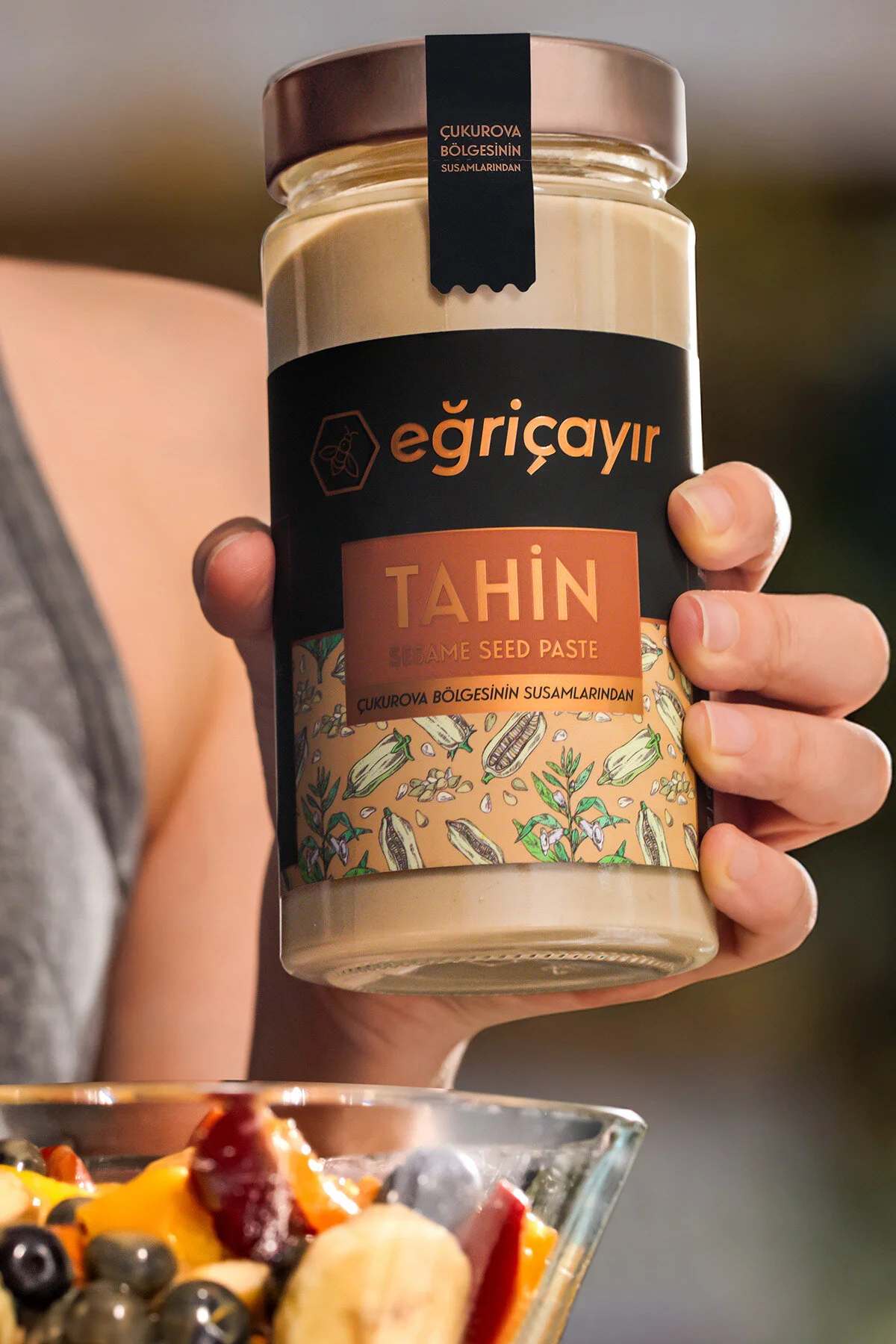 Eğriçayır Tek Kavrulmuş Tahin 500g