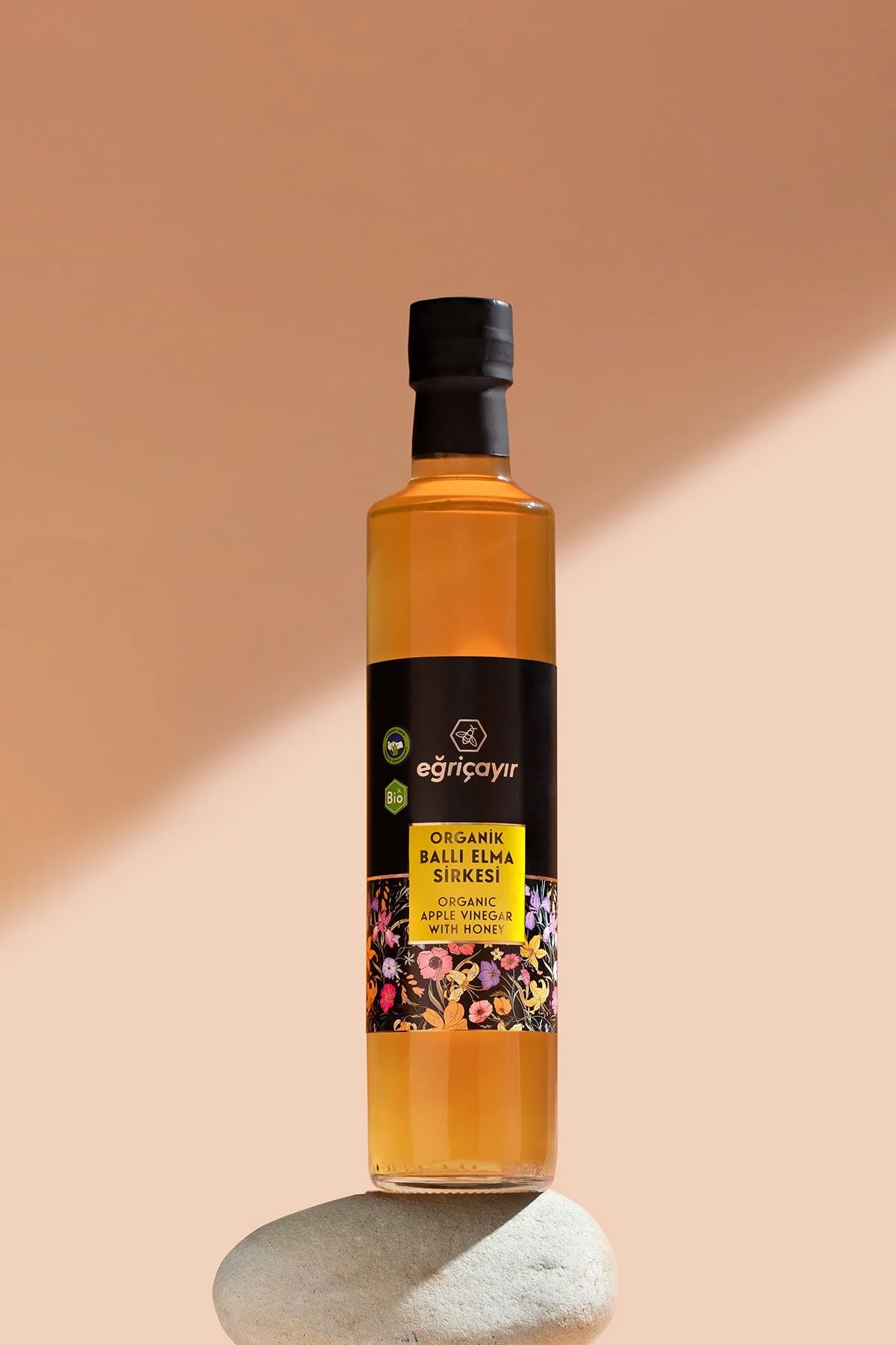 Eğriçayır Organik Ballı Elma Sirkesi 500ml